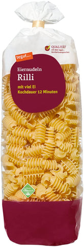 tegut... Makaron z jajkiem Rilli, 1 x 500 g