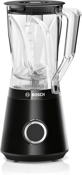 Bosch Mikser stojący Vitapower Serie 4 MMB6141B, Hochwertige Edelstahl-Klingen, 1,5 l Tritan-Mixbehälter, Spülmaschinengeeignete Teile, 30 000 U/Min, 1200 W, Schwarz Kitchen Naty Shop