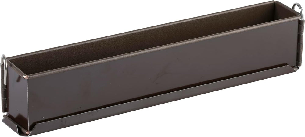 | Pastetenform Lang | Glatt (Mini) | Antihaftbeschichtet | Springform | Hebeboden | 30 x 4 x 6 cm | Für Pasteten und Aufläufe | Bis 250°C Geeignet