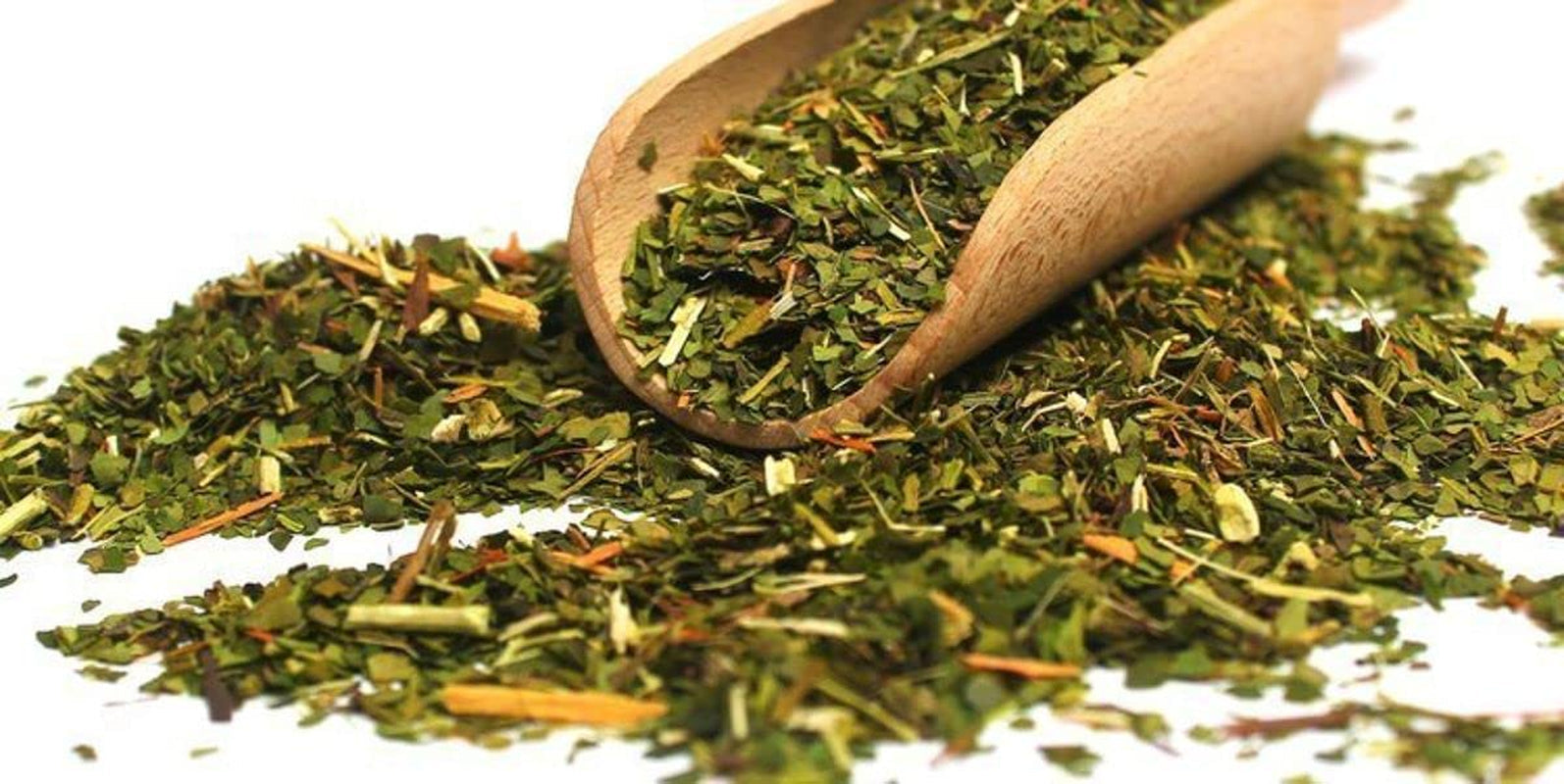 Yerba  „Potente” 400 G | Ceai Mate brazilian cu scoarță de Catuaba, rădăcină de ginseng siberian, scoarță de Lapacho și Muira Puama | Ingrediente naturale | Frunze verzi de Mate