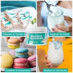 He-Ju, Proszek o smaku białej czekolady i kokosa, 250 gram Aromas Naty Shop