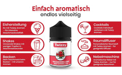 Twizzy Arbuz, Aromaty spożywcze - 60 ml - Intensywny aromat Arome Naty Shop