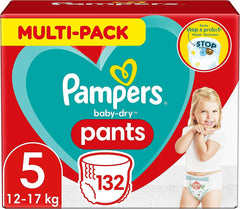 Pieluszki Pampers Baby-Dry rozmiar 8, 43 pieluchy, od 19 kg, opakowanie Jumbo+