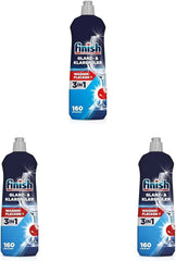 Płyn nabłyszczający i nabłyszczający Finish - Do błyszczących i suchych naczyń bez zacieków - Megapack 800 ml (3 szt.) Naty Shop 3 x 800 ml