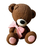 Decoratiune comestibila din zahar, Ursulet Decoratiuni din Pasta de Zahar Naty Shop