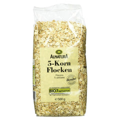 Bio 5-Kornflocken, 500 g płatków zbożowych Naty Shop 500 g (1. opakowanie)