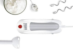 Bosch Hausgeräte MFQ3540 Handrührer, Grau, Weiß, 7,7 cm dł. x 20,1 cm szer. x 14,1 cm wys. Kuchnia Naty Shop