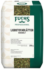 - Liebstockblätter gerebelt | Für salzarme Küche geeignet, passt zu Eintöpfen oder Salaten | Profi-Qualität für Großverbraucher | Worek 0,25 kg nadający się do recyklingu