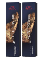 WELLA Koleston Perfect ME KP Pure Naturals 6/0 Culoare de păr blond închis, pachet de 2 Vopsea pentru par Naty Shop Blond închis 120 Ml (1 pachet)