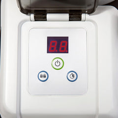 Intex 26642 Krystal Clear pompa z filtrem piaskowym z RCD, przepływ wody 3500 l/h, przepływ systemowy 2000 l/h, tworzywo sztuczne, kolor biały