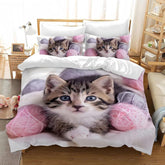 Set lenjerie copii si adolescenti, diverse modele Lenjerie de pat - copii Naty Shop Multicolor7 Single(135×200Cm)