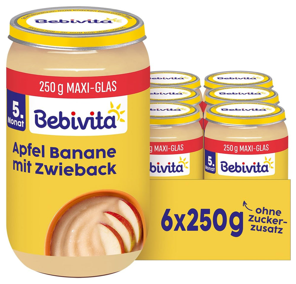 Ciasteczka owocowo-zbożowe w mieszance jabłek i bananów, 250g, opakowanie 6 szt. (6 x 250g)