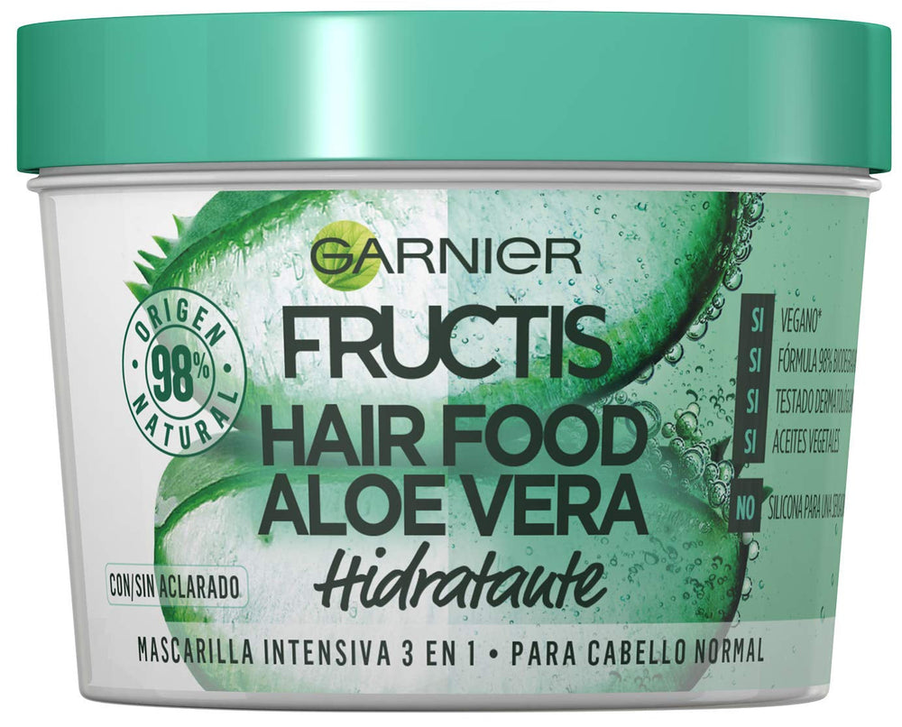 Fructis Masc.Hair Food 390 Alo Masca de par Naty Shop 390 Ml (1 pachet) Acvatic