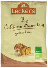 Lecker'S Bio Vollkorn Sauerteig (10 X 30 G) Amestec pentru copt si gatit Naty Shop Default Title