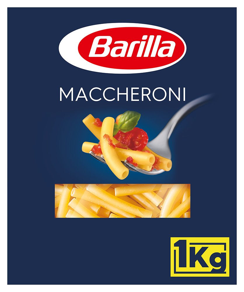 Makaron z pszenicy durum Barilla Maccheroni n. 44 – Opakowanie 1 szt. (1x1kg)