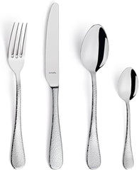 Amefa Sierra tacâmuri a stabilit 6 persoane | 24-părți Oțel inoxidabil 18/10 Bucatarie Naty Shop 24-Teilig / 6 Personen