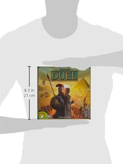 Asmodee 7 Wonders Duel, gra podstawowa, gra dla koneserów, gra strategiczna, 2 graczy, wiek 10+, 30 minut, niemiecki
