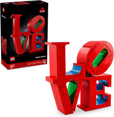 LEGO Art Love, set de construcție pentru adulți, decorațiuni pentru casă, cadou de Ziua Îndrăgostiților și Ziua Mamei, cadou pentru femei și bărbați, activitate creativă pentru iubitorii de artă și design 31214 Seturi de constructie Besuche den LEGO-Store Titlu implicit