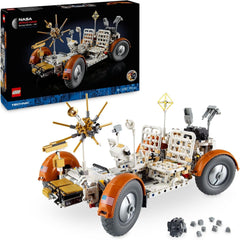 LEGO Technic NASA Apollo Lunar Roving Vehicle (LRV), model łazika księżycowego dla dorosłych, kosmiczne przedmioty kolekcjonerskie dla entuzjastów nauki, zabawki do budowania, model pojazdu kosmicznego 42182 Zestawy do budowania Besuche den LEGO-Store Default Title