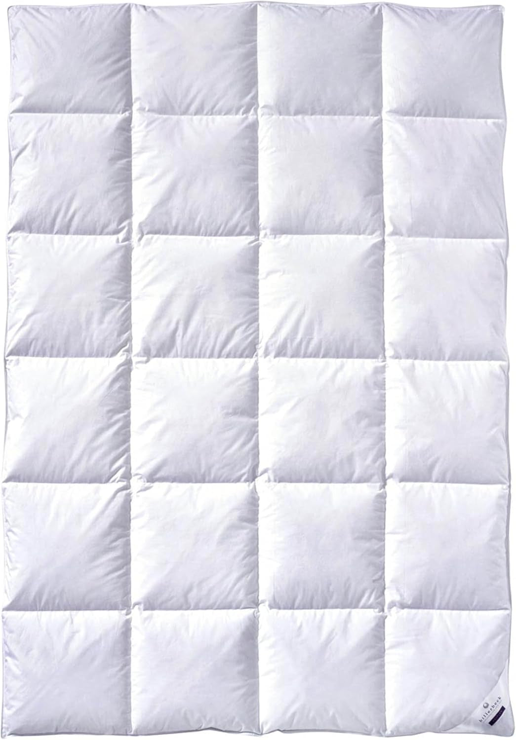 Plapumă din puf Billerbeck Martina® - Plapumă 135 X 200 Cm - Plapumă pentru toate anotimpurile - Potrivit pentru alergici - 90% puf de gâscă, 10% pene de gâscă - Alb Plapumi si pilote Naty Shop Mediu (M) 135 X 200 Cm