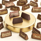 Venchi Gianduiotti Extra Black 1 kg - Czekolada piemoncka z 75% pastą kakaową i orzechami laskowymi PGI Wegański bezglutenowy