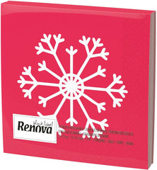 Șervețele din hârtie Renova, de Crăciun, 20 bucăți, 110 G