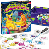 Gra Ravensburger Monster Strong Slime Slap dla dzieci, gra imprezowa i rodzinna dla dzieci i dorosłych, 2–4 graczy, w wieku od 5 lat