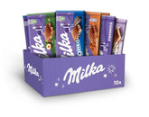 Milka Selection Box 1 Kg, 10 tablete de ciocolată Bomboane de Ciocolata Naty Shop Default Title