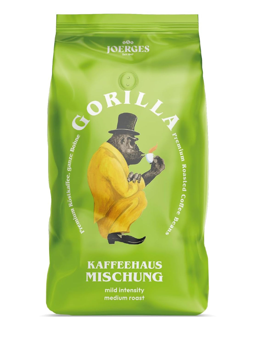 Mieszanka kawowa Joerges, 1 kg (Opakowanie może się różnić) Kawa Naty Shop 1 Kg Zawiera kofeinę