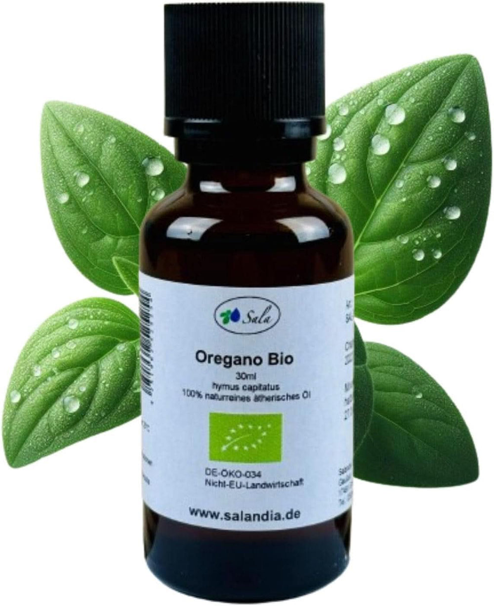 Oregano Oil Aroma Essential Oregano Oil BIO - Do spożycia - 100% naturalny 30 ml Arome Naty Shop