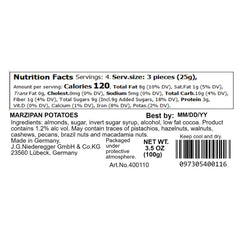 Cartofi cu marțipan Niederegger 100g