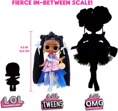 L.O.L. Surprise! Tweens Serie 3 Modepuppe – NIA Regal 15 cm große Puppe mit Überraschungen Wilde Outfits, Accessoires und mehr Zum Sammeln Tolles Geschenk für Jungen Mädchen ab Jahren, 584087