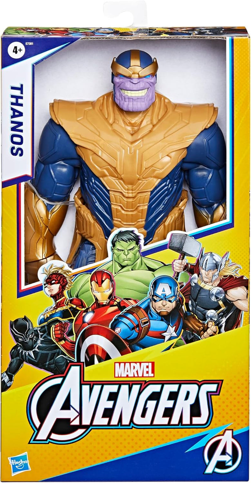 Marvel Avengers Titan Hero Series Deluxe Thanos figurină de acțiune, maro Action figures Naty Shop