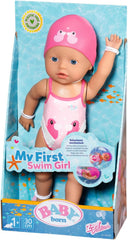 BABY Born Schwimmende Lizzie 30cm, Aufzieh-Badepuppe, wasserfest, funktioniert ohne Batterien, 30 cm große Puppe, 835302 Zapf Creation