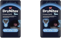 Huggies Drynites Boys 8-15 lat 9 sztuk (zestaw 2 sztuk) Naty Shop 18 sztuk (zestaw 2 x 9 sztuk)