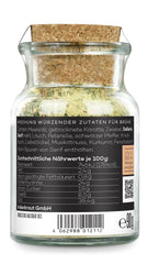 Ankerkraut Gemüsebrühe, ohne Gemsckverstärker, ohne Zucker, 90g w szkle korkowym, Mischung würzender Ingredient für Brühe