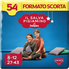 Pampers Il Salvapamino 8-12 lat, 54 pieluszki, rozm. L/XL (27-43 kg) Matka i Dziecko Naty Shop 8-12 lat, 54 pieluszki, rozm. L/Xl (27-43 kg)