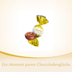 Czekoladowe kulki Lindt Marc de Champagne | 700 g Ok. 56 cukierków z mlecznej czekolady z rafinowanym nadzieniem, zawiera alkohol | Opakowanie zbiorcze | Prezent czekoladowy | Czekoladowy prezent