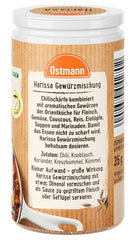 Ostmann Gewürze - Harissa Gewürzmischung | Scharfes orientalisches Gewürz für Geflügel, Fleisch, Gemüse lub Kuskus | 35 g w Der Streudose