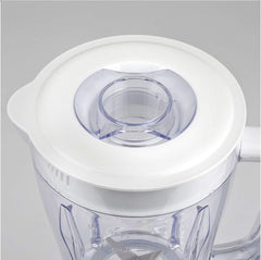 Mikser elektryczny Girmi FR46, 1,5 litra, 2 Geschwindigkeiten Mit Pulse-Funktion, 4 Edelstahlklingen, Messbecherdeckel, Messbecher Mit Scale, Sicherheitseinrichtung, Weiß/Rot Kitchen Naty Shop