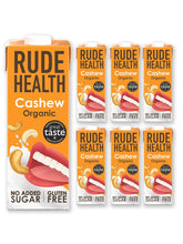 Rude Health 6 x 1 litr Bio-nerkowca, 100% naturalny Bio-Getränk, glutenfrei, ungesüßt, preisgekrönt, gesund i wegański, 100% recykling Verpackung