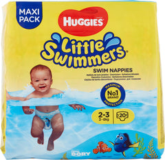 Pieluchy Huggies Little Swimmers, rozmiar 2-3 (3-8 kg), 1 opakowanie (1 x 20 sztuk)