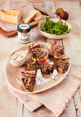 Fuchs Gewürze - Senfkörner gemahlen - für die Zubereitung von Rubs, zum Verfeinern von Suppen und Saucen - naturalne składniki - 45 g w wiederverwendbarer, recyclebarer Dawka