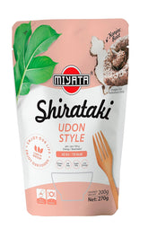 Makaron Miyata Shirataki Udon Mąka Konjac, opakowanie 6 sztuk (6 x 270 g)