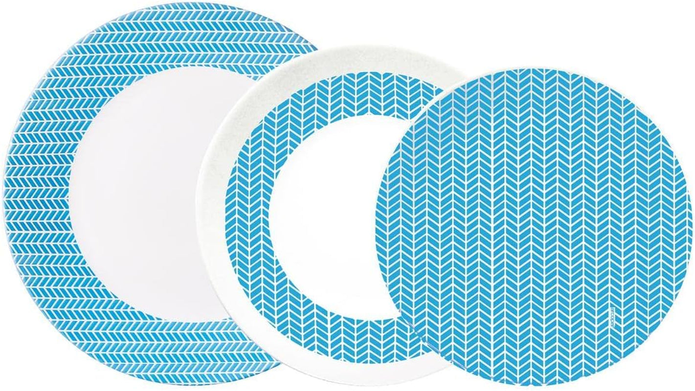 Luminarc Domitille Tafelservice, 18-Teilig, Opal, Keramik, Weiß Seturi vesela masa Naty Shop Zielscheibe