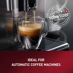Boabe de cafea Schwiizer Schüümli prăjire medie, Crema 1kg - Intensitate 3/5 - Certificat UTZ (Pachet de 4)