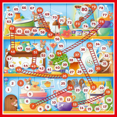 Schmidt Spiele 49189 Klasyczne gry dla dzieci, Kolekcja gier dla dzieci, kolorowe