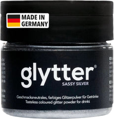 Glytter Glitter Powder For Drinks (Silver) - Glitter comestibil pentru băuturi, 10 grame Glitter Naty Shop