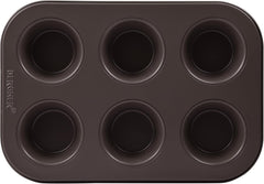 BERGNER BAKING LOVERS - Zestaw Von 2 X 6 Cup Muffinformen - Kohlenstoffstahl Mit Ilag Essential, PFOA Frei, Leicht Zu Reinigen Formy i blachy do pieczenia Naty Shop