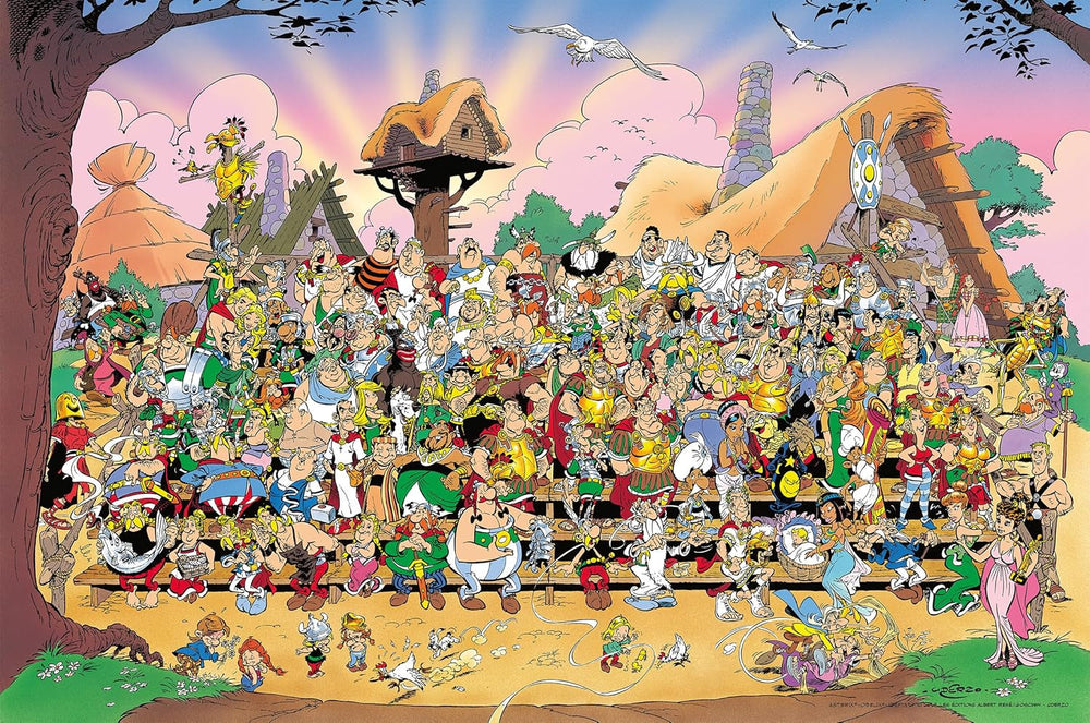 Ravensburger - Puzzle dla dorosłych - Puzzle 3000 elementów - Wszechświat Asterixa - Dorośli i dzieci od 14 lat - Wysokiej jakości puzzle wyprodukowane w Europie - Postacie z komiksów - 14981 Puzzle Naty Shop Domyślny tytuł